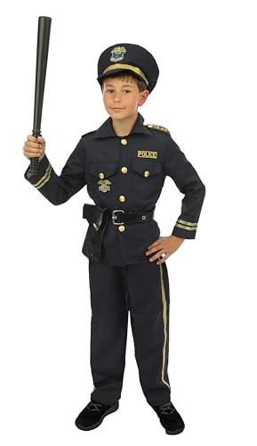 PtitClown - Costume Policier Enfant 7-9 ans - PtitClown - Bleu Marine PtitClown - Costume Policier Enfant 7-9 ans - PtitClown - Bleu Marine von p'tit clown