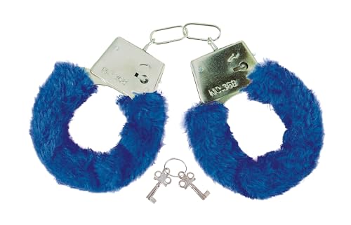 PtitClown - Menottes Bleues Fourrure avec Clés Taille Unique - PtitClown - Bleu PtitClown - Menottes Bleues Fourrure avec Clés Taille Unique - PtitClown - Bleu von p'tit clown