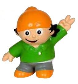P:os 60965 - 3D Figur Mainzelmännchen „Berti“, Spielfigur aus PVC, ca. 5,5 cm hoch, zum Sammeln, Tauschen und Spielen P:os 60965 - 3D Figur Mainzelmännchen „Berti“, Spielfigur aus PVC, ca. 5,5 cm hoch, zum Sammeln, Tauschen und Spielen von p:os