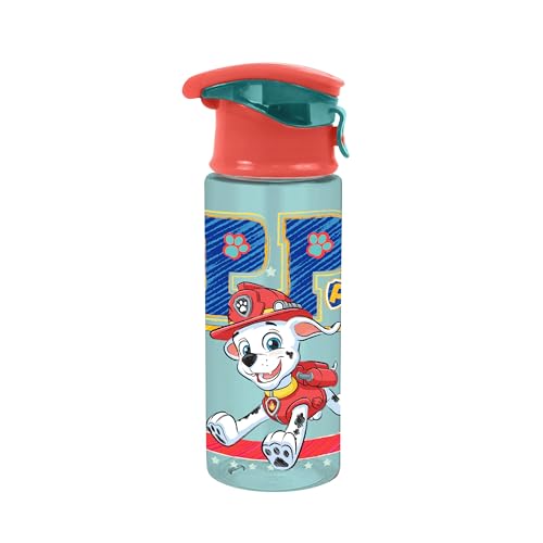 p:os 35412 - Paw Patrol Trinkflasche für Kinder, Wasserflasche Fresh aus Kunststoff, ca. 500 ml Fassungsvermögen, auslaufsicher, für Schule, Sport und Freizeit von p:os