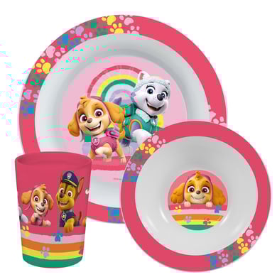 p:os Frühstücksset Paw Patrol, Girl, 3tlg von P:OS