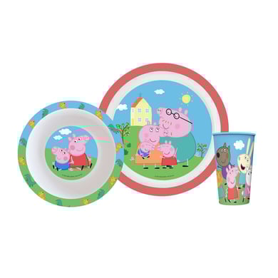 p:os Frühstücksset Peppa Pig, 3tlg von P:OS