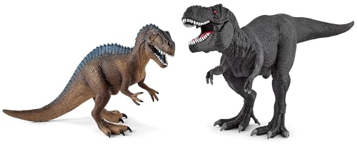 2in1-SET Schleich Dinosaurier T-Rex VS Acrocanthosaurus | 72169 + 14584 von pabuTEL-Bundle