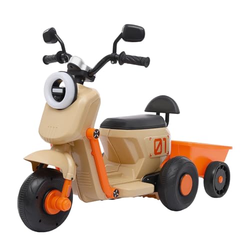 Elektro Motorrad Kinder Electric Motorcycle für Kinder ab 2 Jahren Elektro Motorrad bis 50 kg Tragfähigkeit mit 6V Batterie für Pitbike Dirtbike und Gärten (Grün) von panfudongk