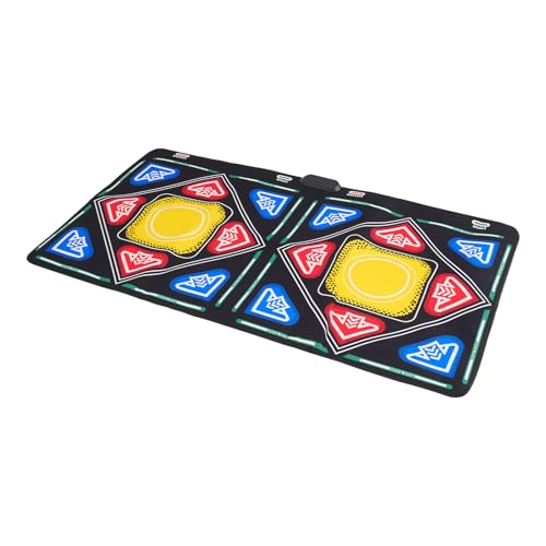 panfudongk Tanzmatte Dance Mat Für Kinder Und Erwachsene 164 x 93 cm Großes Tanzspiel Mit 16 GB Speicherkarte 2 Wireless Fernbedienungen AR Kamera Fitnessspiel Für Zuhause Yoga Part panfudongk Tanzmatte Dance Mat Für Kinder Und Erwachsene 164 x 93 cm Großes Tanzspiel Mit 16 GB Speicherkarte 2 Wireless Fernbedienungen AR Kamera Fitnessspiel Für Zuhause Yoga Part von panfudongk