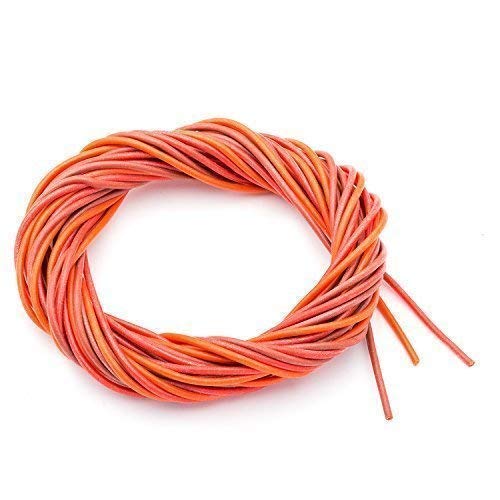 PVC Servolitze 3-adrig verdrillt JR Graupner 0.34 qmm 88 x 0.07 mm hochflexibel braun rot orange partCore 1000 mm 110060 von partCore