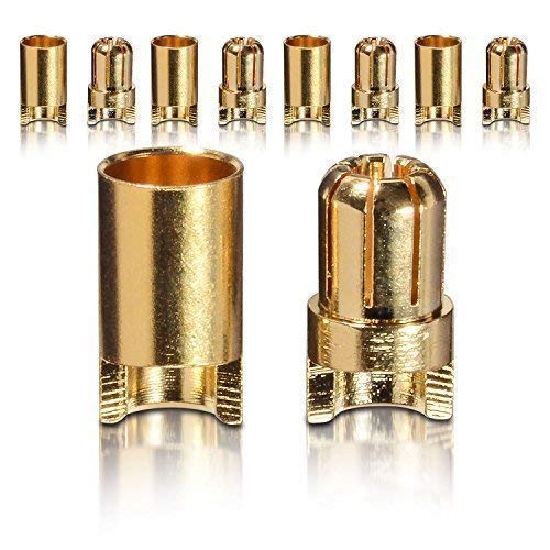 partCore Goldkontakt Verbinder Heavy Duty Stecker Buchse 6.5 mm Brushless 3 Paar partCore Goldkontakt Verbinder Heavy Duty Stecker Buchse 6.5 mm Brushless 3 Paar von partCore
