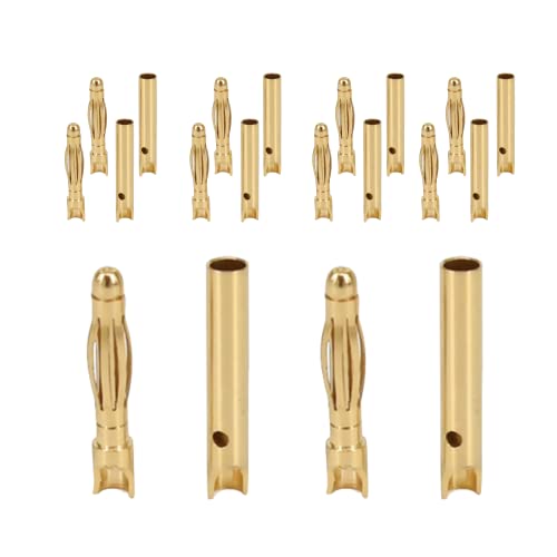 partCore Goldstecker Goldkontaktstecker und Buchse kurz L-Form 2.0 mm 10 Paar mit Schrumpfschlauch partCore Goldstecker Goldkontaktstecker und Buchse kurz L-Form 2.0 mm 10 Paar mit Schrumpfschlauch von partCore