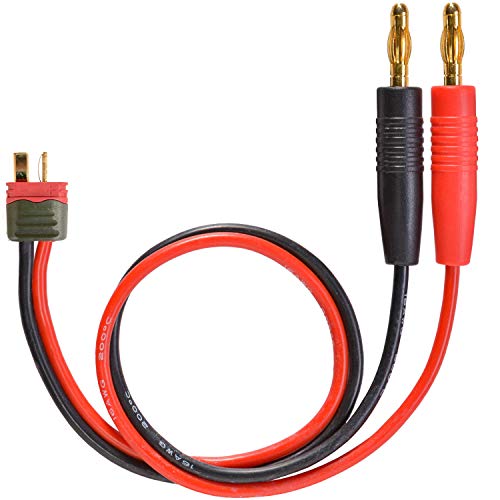 partCore Hochstrom Ladekabel Goldkontakt für T-Stecker kompatibel zu Deans-Buchsen 30cm Silikonkabel AWG 14 mit 4mm Goldkontakt-Steckern partCore Hochstrom Ladekabel Goldkontakt für T-Stecker kompatibel zu Deans-Buchsen 30cm Silikonkabel AWG 14 mit 4mm Goldkontakt-Steckern von partCore