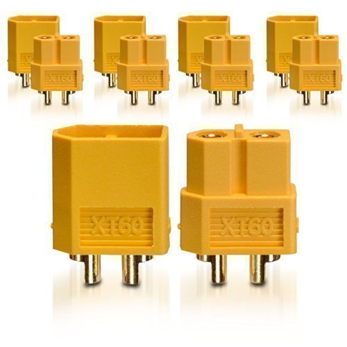partCore Hochstrom XT60 Stecker Buchse Goldkontaktstecker 5 Paar von partCore