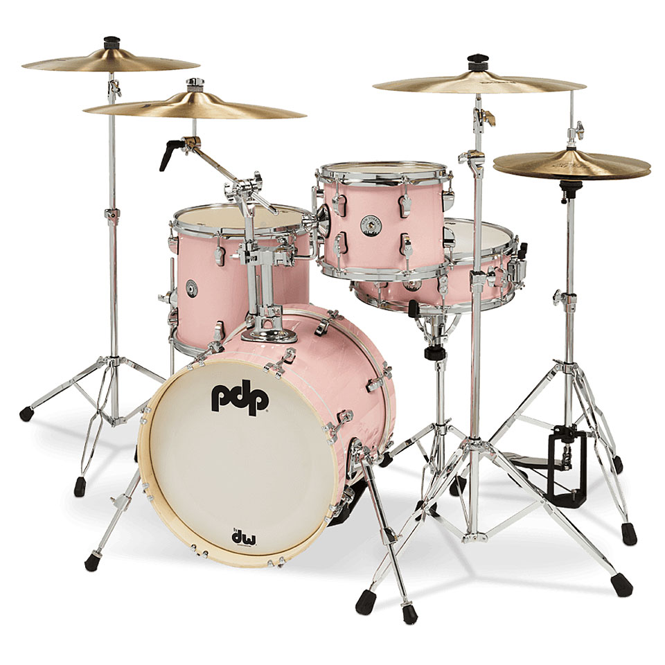 pdp New Yorker 16" Pale Rose Sparkle Shellset Schlagzeug von PDP