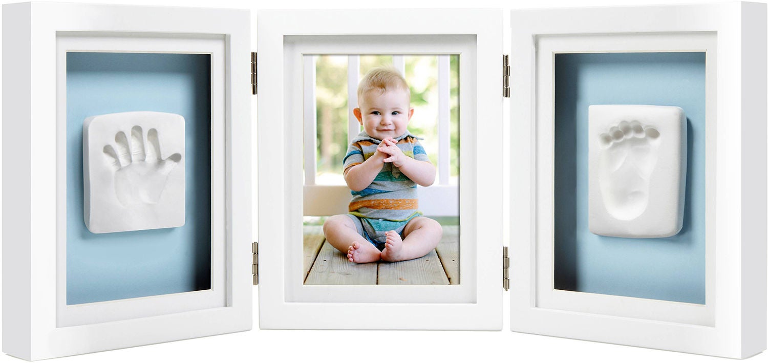 Pearhead Babyprints Deluxe Rahmen Dreiteilig, Weiß Pearhead Babyprints Deluxe Rahmen Dreiteilig, Weiß von Pearhead