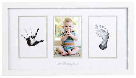 Pearhead Babyprints Fotorahmen, Weiß von Pearhead