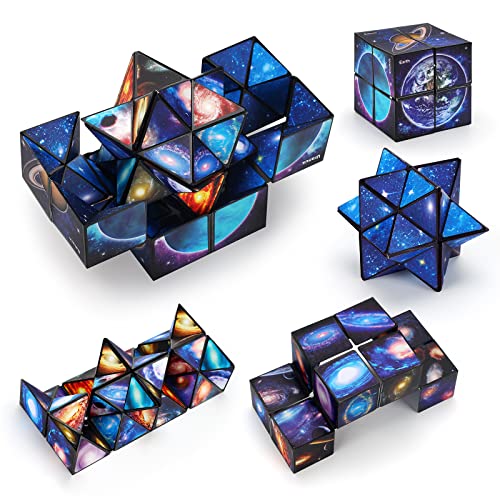 Spielzeug für 6-12 Jahre Kinder, Zauberwürfel und Infinity Cube - Geschenke für Mädchen und Jungen, Spiele ab 7-11 Jahre, Geburtstagsgeschenk für Kinder und Erwachsene von pearoft