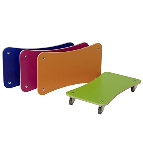 pedalo® Rollbrett Color Set Indoor I Holzrollbrett I Bewegung I Gleiten I Rollen I Fahren von pedalo
