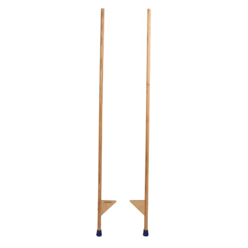 Pedalo® Stelzen 170 cm I verstellbare Holzstelze Esche I Antirutsch-Gummifüße I 90-120kg Belastbarkeit I in 4 Längen I Gleichgewicht I Made in Germany von pedalo