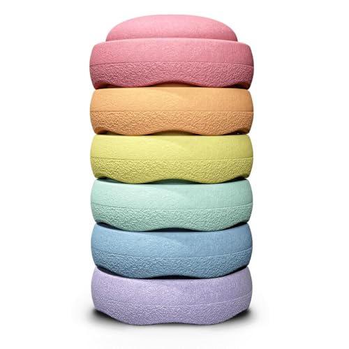 pedalo Stapelstein® Original Rainbow Pastel von pedalo