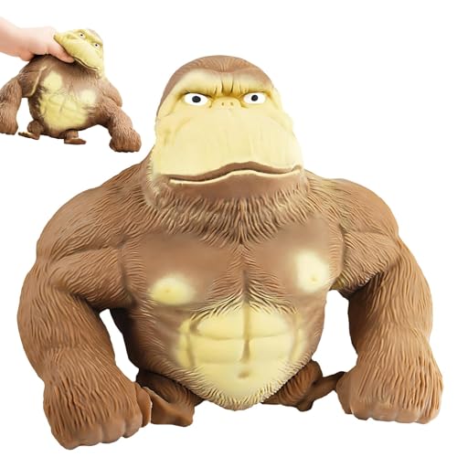 peiyee Gorilla-Stressabbau-Spielzeug,Gorilla Spielzeug Zum Stressabbau,Gummi Squishy Monkey,Gummi AFFE Spielzeug,Stressabbau Spielzeug für Kinder und Erwachsene peiyee Gorilla-Stressabbau-Spielzeug,Gorilla Spielzeug Zum Stressabbau,Gummi Squishy Monkey,Gummi AFFE Spielzeug,Stressabbau Spielzeug für Kinder und Erwachsene von peiyee