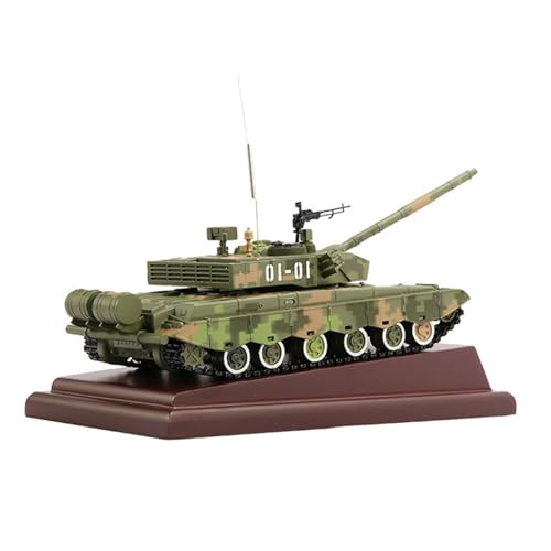 perfk 1/40 Panzermodell, chinesischer Typ Ztz99, Metall, Sammlerstücke, Tischdekoration, gepanzertes Fahrzeugmodell, realistisch, für Kinder, Geschenk von perfk