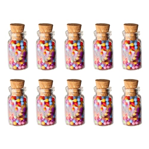 perfk 1:12 Puppenhaus-Miniatur-Glasgefäße mit Süßigkeiten, aufklappbares Küchenzubehör, Puppenhaus-Lebensmittelspielzeug, Macaron von perfk