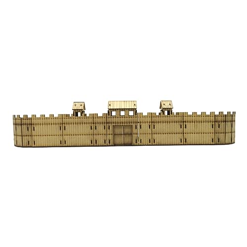perfk 1:72 Festungslagermodell, zerlegbares, interaktives DIY-Mallager, Architekturszene, Architekturszenenmodell für Layout, Diorama-Zubehör, 16cmx13cmx10cm perfk 1:72 Festungslagermodell, zerlegbares, interaktives DIY-Mallager, Architekturszene, Architekturszenenmodell für Layout, Diorama-Zubehör, 16cmx13cmx10cm von perfk