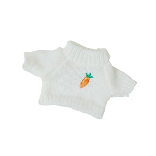 perfk 20cm Puppenkleidung, Puppenkleidung, süß, abnehmbar, weich, Herstellung, handgemachte Geschenke, Anziehen, Tierpuppenzubehör, Puppenoutfit, Weiß perfk 20cm Puppenkleidung, Puppenkleidung, süß, abnehmbar, weich, Herstellung, handgemachte Geschenke, Anziehen, Tierpuppenzubehör, Puppenoutfit, Weiß von perfk