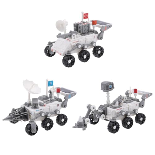 perfk 3X Solarroboter-Spielzeug, pädagogische Wissenschafts-Kits, DIY-Bauspielzeug, Bautechnik-Set von perfk