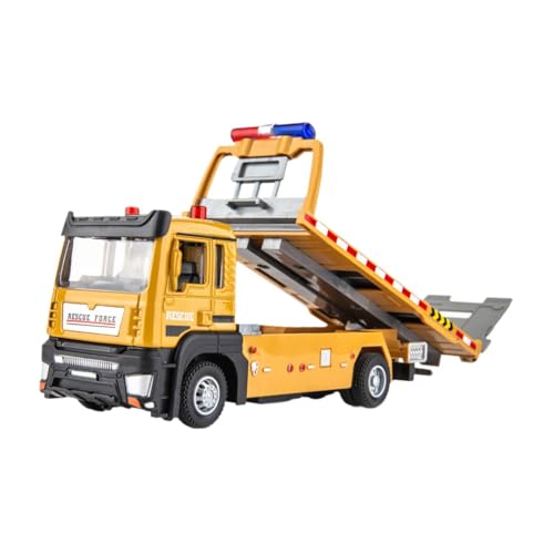 perfk Abschleppwagen-Spielzeug im Maßstab 1:32, Valentinstagsgeschenke, Miniatur-Geburtstagsgeschenk, BAU-LKW-Spielzeug, Legierungsmodell für Jungen und von perfk