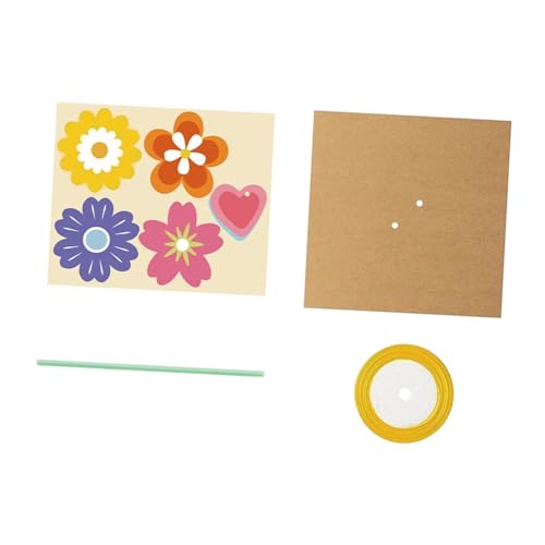 perfk Blumenstrauß Craft Kit, Flower Paper Craft Teacher Wertschätzung Woche Home Party School Geschenke Machen Ihr eigenes Blumenstrauß, 12 Stück von perfk