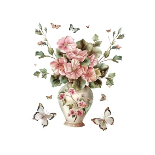 perfk Blumenvase Schmetterling Wandkleher Aufkleber Aufkleber PVC Wallpaper Badezimmer Toilette Schlafzimmer Party Büro Blumendekoration modern perfk Blumenvase Schmetterling Wandkleher Aufkleber Aufkleber PVC Wallpaper Badezimmer Toilette Schlafzimmer Party Büro Blumendekoration modern von perfk