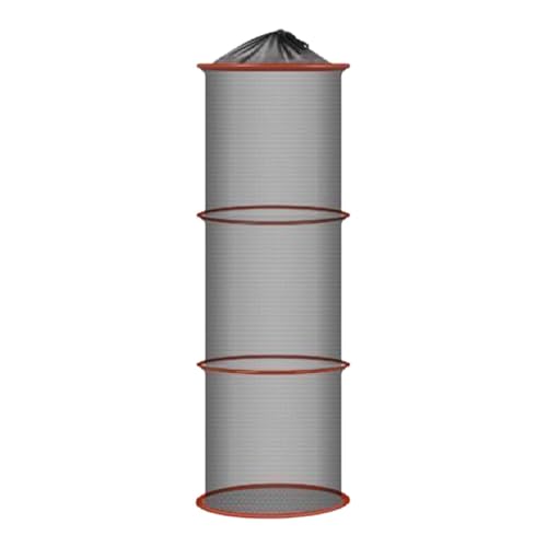 perfk Faltbarer Fischkorb, Angelfänger, praktisches Zubehör, Ausrüstung, Angelnetz, Fischschutznetz für Reservoir, 25cmx90cm perfk Faltbarer Fischkorb, Angelfänger, praktisches Zubehör, Ausrüstung, Angelnetz, Fischschutznetz für Reservoir, 25cmx90cm von perfk