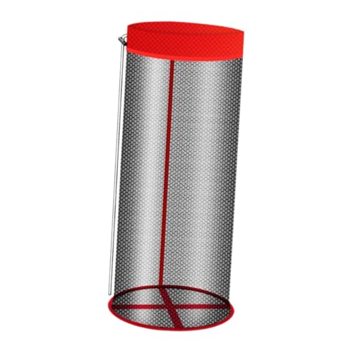 perfk Fischernetz Tasche Fischernetz Tasche Tragbare Robuste Dichte Mesh Design Falten Fisch Käfig Outdoor Angeln Ausrüstung für Teile, Style B von perfk