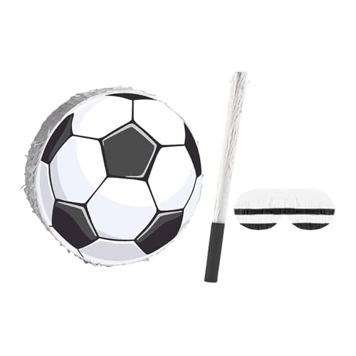 perfk Fußball-Piñata-Zubehör, aufzubauen, Konfetti, Kindergeburtstagsparty-, Kinderparty-Aktivität für Brautparty, Schule perfk Fußball-Piñata-Zubehör, aufzubauen, Konfetti, Kindergeburtstagsparty-, Kinderparty-Aktivität für Brautparty, Schule von perfk