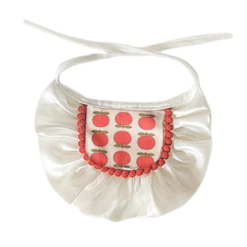 perfk Haustier-Lätzchen, Haustier-Schal, Geschenk, Cosplay, süßes Anziehen, lustiges Hunde-/Katzenkostüm, Katzenhalsband für Dekorationen, Rot perfk Haustier-Lätzchen, Haustier-Schal, Geschenk, Cosplay, süßes Anziehen, lustiges Hunde-/Katzenkostüm, Katzenhalsband für Dekorationen, Rot von perfk
