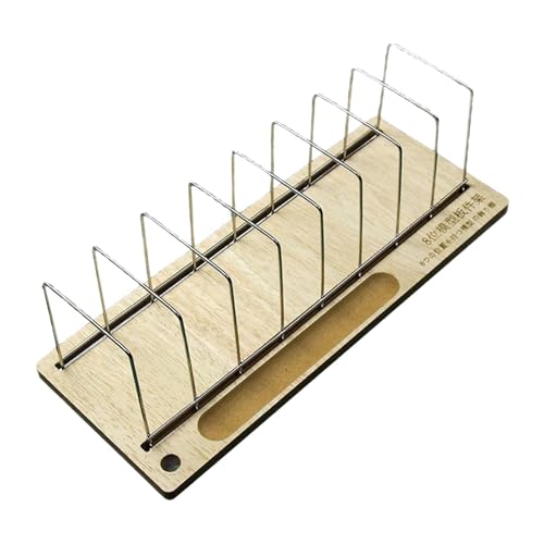 perfk Holzmodellschelfmodell Assembly Auxiliary Tool speichern DIY -Handbuch Speicher für DIY -Modell Erstellen Sie die Verwendung von Home -Nutzung von perfk