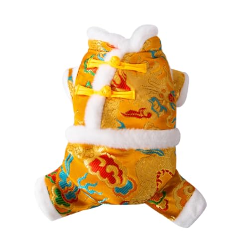 perfk Hunde-Tang-Kostüm, Hunde-Knoten-Knopf-Mantel, Winterbekleidung, warmes Neujahrs-Hundekostüm, Haustier-Kältejacke, Mantel für Feiern, Partys, Xs perfk Hunde-Tang-Kostüm, Hunde-Knoten-Knopf-Mantel, Winterbekleidung, warmes Neujahrs-Hundekostüm, Haustier-Kältejacke, Mantel für Feiern, Partys, Xs von perfk