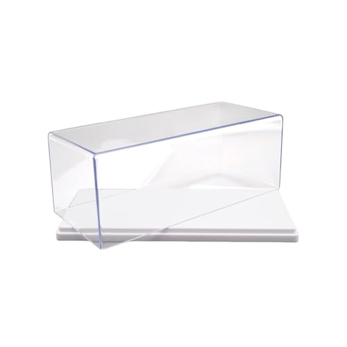 perfk Klare Vitrine aus Acryl, Schutzaufbewahrung für Modellautos im Maßstab 1:43, transparent, Sammlervitrine, Arbeitsplattenbox für Figuren, Weiß 16.3x7.3x8.5cm perfk Klare Vitrine aus Acryl, Schutzaufbewahrung für Modellautos im Maßstab 1:43, transparent, Sammlervitrine, Arbeitsplattenbox für Figuren, Weiß 16.3x7.3x8.5cm von perfk