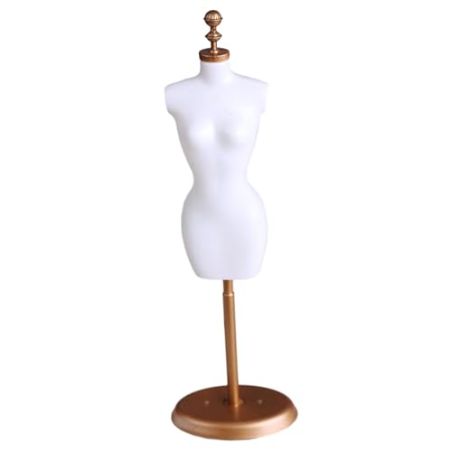 perfk Kleid Display Mannequin Ständer Kleidung Unterstützung Halter Kinder Geschenke Mini Pretend Spielen Spielzeug für 1/6 Puppenhaus BJD Puppe Teile, Weiß perfk Kleid Display Mannequin Ständer Kleidung Unterstützung Halter Kinder Geschenke Mini Pretend Spielen Spielzeug für 1/6 Puppenhaus BJD Puppe Teile, Weiß von perfk