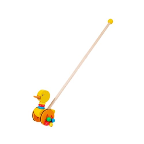 perfk Lauflernspielzeug zum Schieben, Lauflernspielzeug, Holz-Schiebespielzeug, Lernaktivitäten im Vorschulalter, Laufen für Mädchen und Jungen, 1-Jährige, Ente perfk Lauflernspielzeug zum Schieben, Lauflernspielzeug, Holz-Schiebespielzeug, Lernaktivitäten im Vorschulalter, Laufen für Mädchen und Jungen, 1-Jährige, Ente von perfk