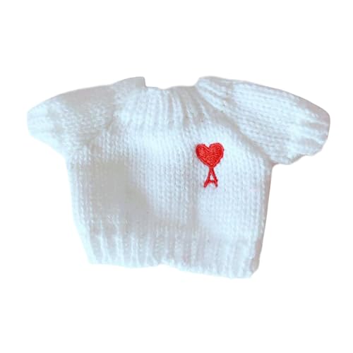 perfk Lockerer Pullover für Puppen, Puppenkleidung, Flexibilität, praktisches Basteln, Machen Sie Ihre Puppen, Puppenkostüme für 20-cm-Puppen für Kinder, Kleine Liebesbohne perfk Lockerer Pullover für Puppen, Puppenkleidung, Flexibilität, praktisches Basteln, Machen Sie Ihre Puppen, Puppenkostüme für 20-cm-Puppen für Kinder, Kleine Liebesbohne von perfk