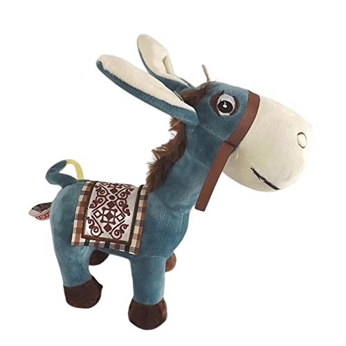 perfk Niedliche Plüsch Esel Kuscheltier Kleine Esel Puppe Dekoration Weiche Geburtstagsgeschenke Party Favor Huggable Esel Plüschtier für Schlafzimmer, Blau perfk Niedliche Plüsch Esel Kuscheltier Kleine Esel Puppe Dekoration Weiche Geburtstagsgeschenke Party Favor Huggable Esel Plüschtier für Schlafzimmer, Blau von perfk