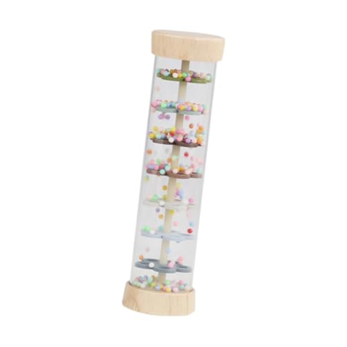 perfk Perlen-Regenmacher, Regenrassel, Spielzeug, Bunte Perlen-Regentropfen, sensorische Entwicklung für Kinder, Kleinkinder, Flugzeug-Spielzeug, Junge, Farbe perfk Perlen-Regenmacher, Regenrassel, Spielzeug, Bunte Perlen-Regentropfen, sensorische Entwicklung für Kinder, Kleinkinder, Flugzeug-Spielzeug, Junge, Farbe von perfk