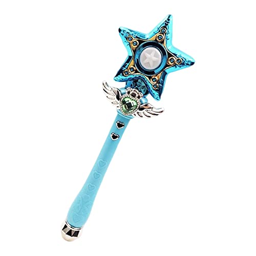 perfk Prinzessinnen-Zauberstäbe für Mädchen mit Licht und Musik, Kostümzubehör, Gastgeschenke für Karneval, Geburtstagsfeier, Rollenspiel, Halloween, Blauer Stern perfk Prinzessinnen-Zauberstäbe für Mädchen mit Licht und Musik, Kostümzubehör, Gastgeschenke für Karneval, Geburtstagsfeier, Rollenspiel, Halloween, Blauer Stern von perfk