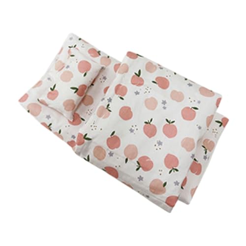 perfk Puppenbettwäsche-Set, inklusive Matratzen-Steppkissen, Bedruckt, Rollenspielzeug, Valentinstagsgeschenke für Puppenwiegen, Puppenbetten, Zubehör, Weiß perfk Puppenbettwäsche-Set, inklusive Matratzen-Steppkissen, Bedruckt, Rollenspielzeug, Valentinstagsgeschenke für Puppenwiegen, Puppenbetten, Zubehör, Weiß von perfk
