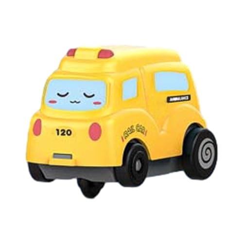 perfk Puzzle-Schiene, Spielzeug-Schiene, Puzzle-Spielfahrzeug, Puzzle-Spuren, Puzzle-Auto für Kinder ab 3 Jahren, Krankenwagen von perfk