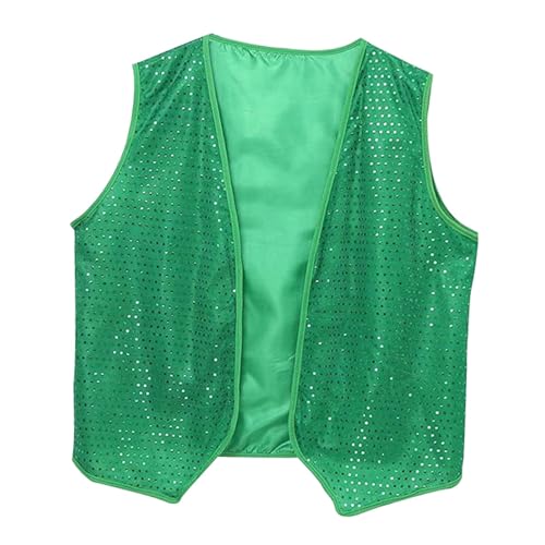 perfk ST Day Weste Outfit Weste für Party, Verkleidung, Bühnenauftritt, Geschenk, L von perfk