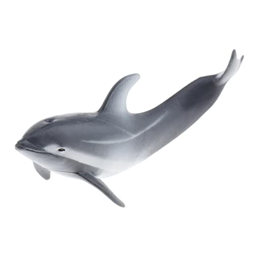 perfk Simulationstiere Modellieren Meeresbewohnerfiguren, Frühes Lernspielzeug für Kinder, Delphin von perfk