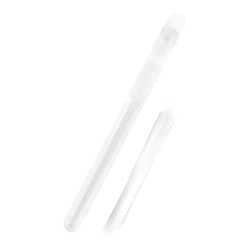 perfk Simulierte Katzenbärte gefüllte Spielzeugschnurrhaare einfach zu verwendende Mehrzweckpuppenbärte künstlicher Tierbart für handgefertigtes DIY-Dekor, Weiß, 0.18 Mm von perfk