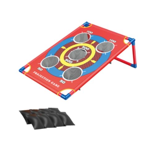 perfk Sitzsack Wurfspiel Set, Tragbar, Kreativ für Aktivitäten Im Innen Und Außenbereich für Kinder perfk Sitzsack Wurfspiel Set, Tragbar, Kreativ für Aktivitäten Im Innen Und Außenbereich für Kinder von perfk