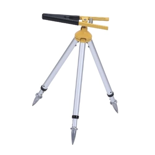 perfk Totalstation Zentrierstangenklemme Stativständer Stabilisatorständer Einstellbarer Messgerät Linealhalter Vermessungsstativ, Goldener Schwarzer Clip, 40 bis 60 cm perfk Totalstation Zentrierstangenklemme Stativständer Stabilisatorständer Einstellbarer Messgerät Linealhalter Vermessungsstativ, Goldener Schwarzer Clip, 40 bis 60 cm von perfk